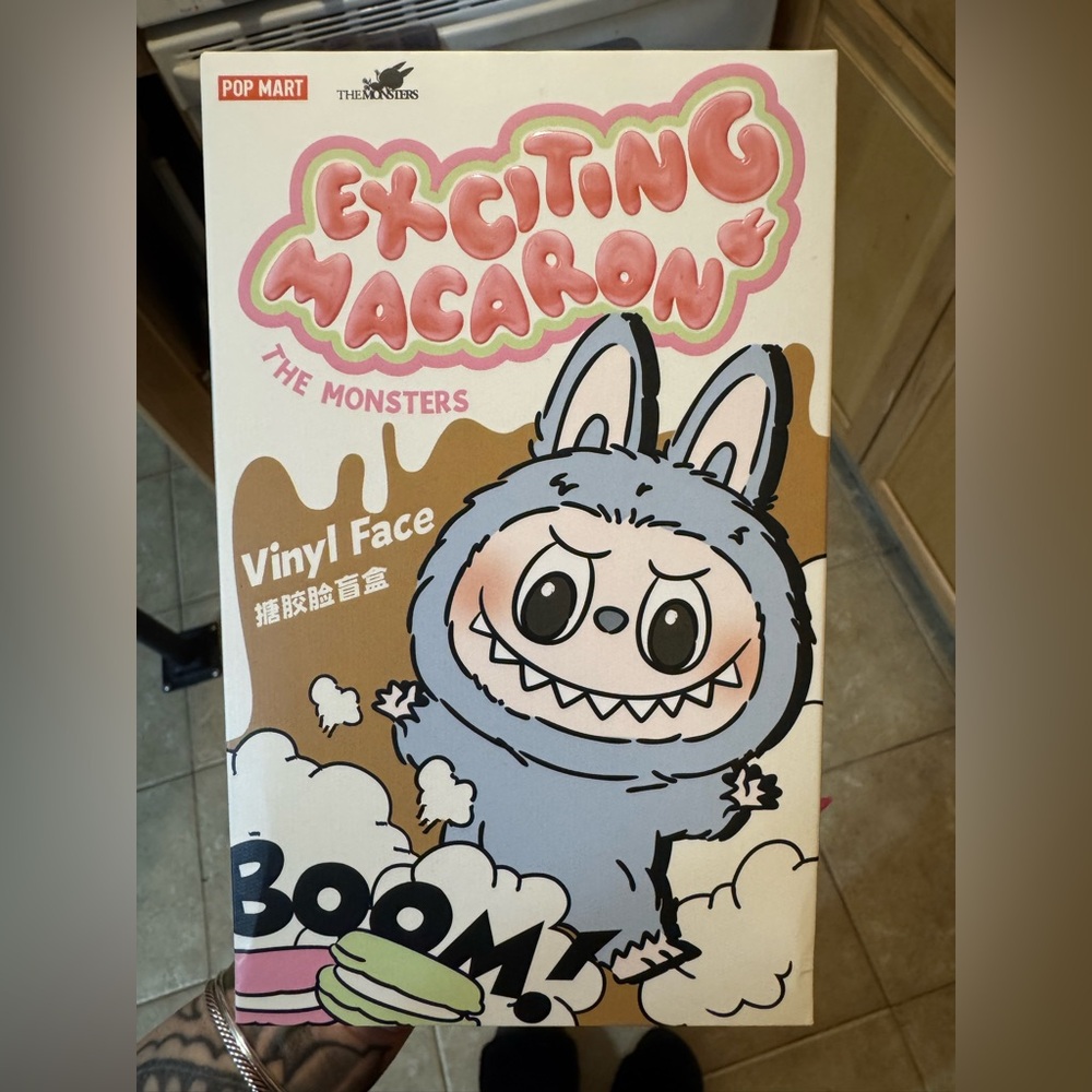 POP MART Labubu Exciting Macaron SOY MILK